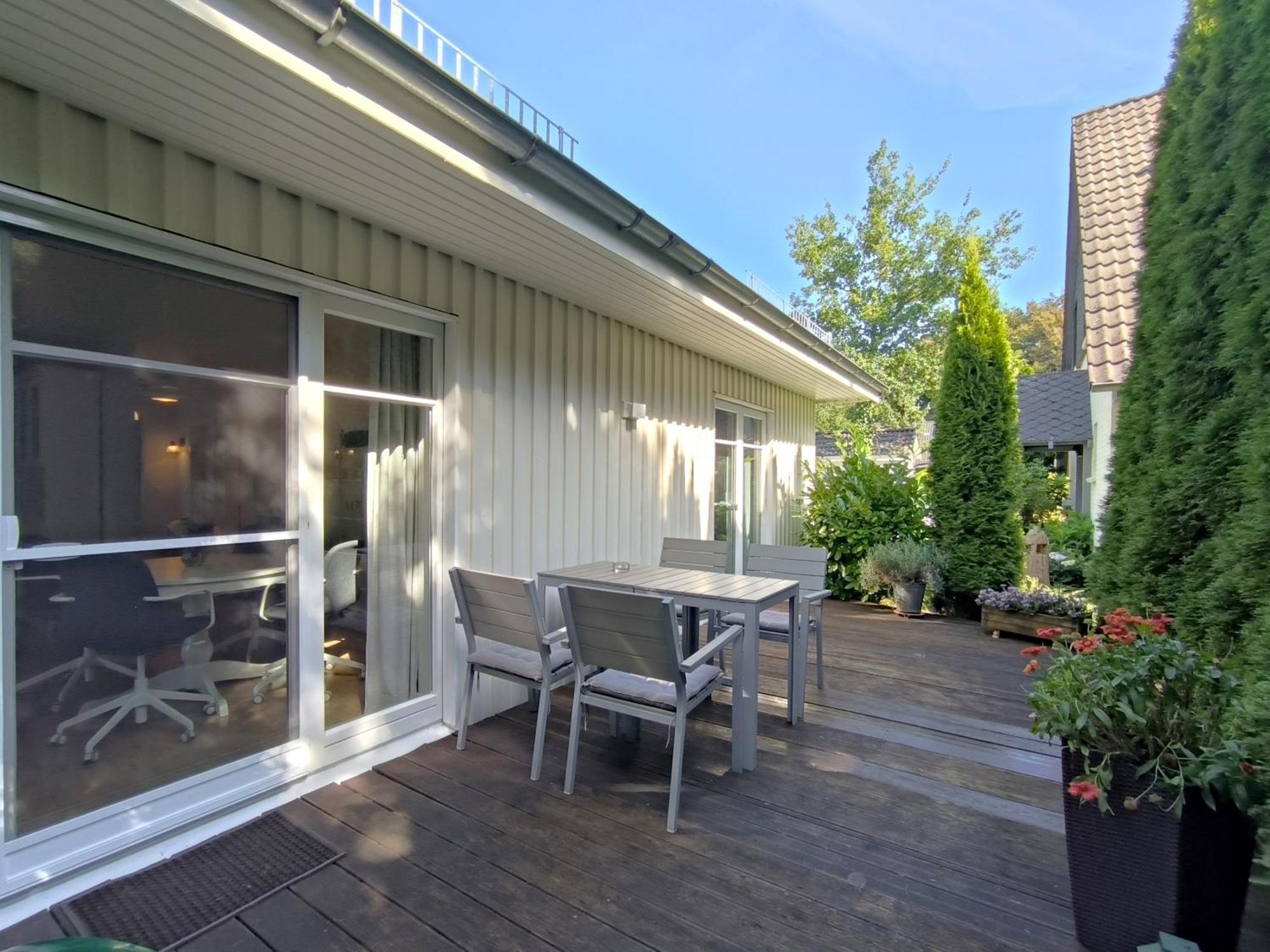Ferienhaus Inger - Stilvolles Und Modernes Ferienhaus Mit Terrasse Und Gartennutzung Tarp Εξωτερικό φωτογραφία